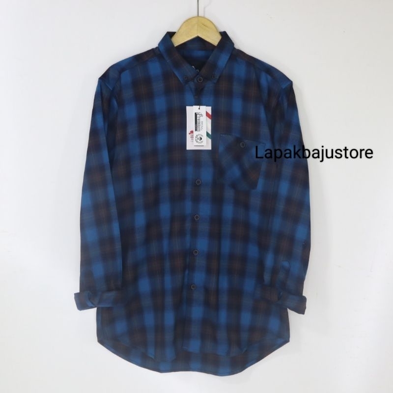 KEMEJA PANJANG FLANEL PREMIUM F2D