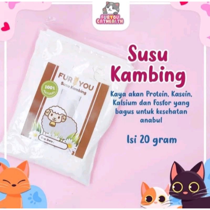 

Furyou susu kambing goat milk 20gram