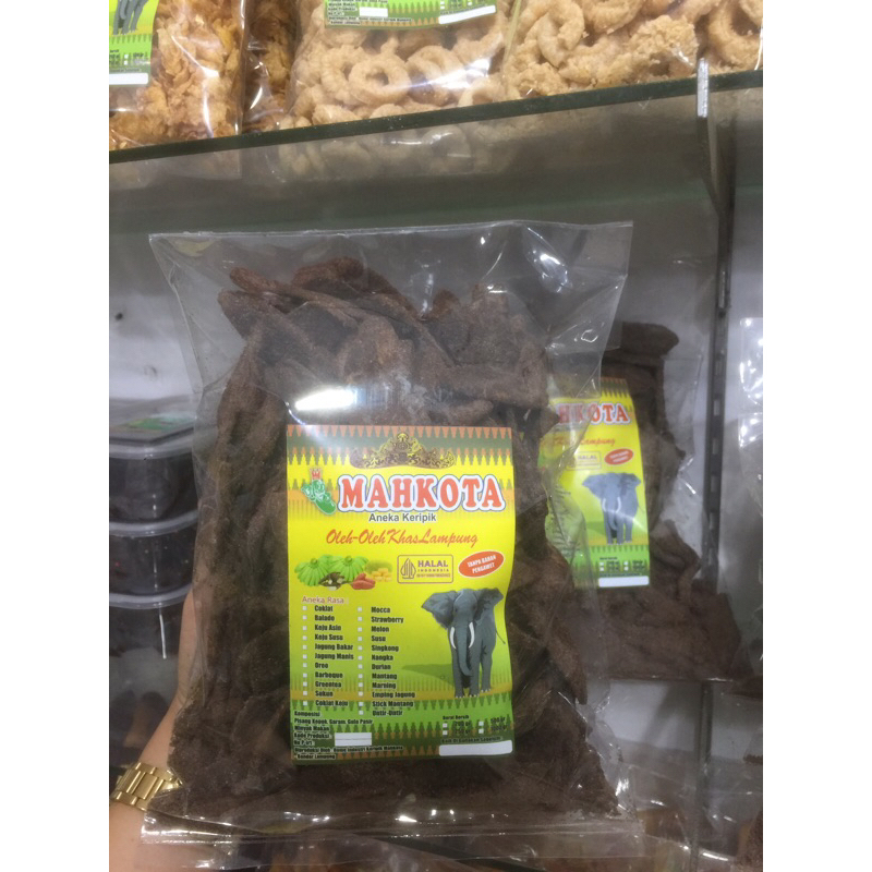 

Keripik Pisang aneka rasa Mahkota kemasan 500 g | 13 varian rasa