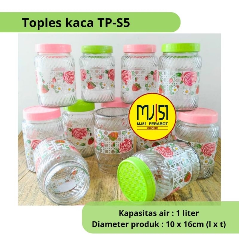 TOPLES KACA TOPLES KEDAUNG TOPLES TPS5, TOPLES 1000ML