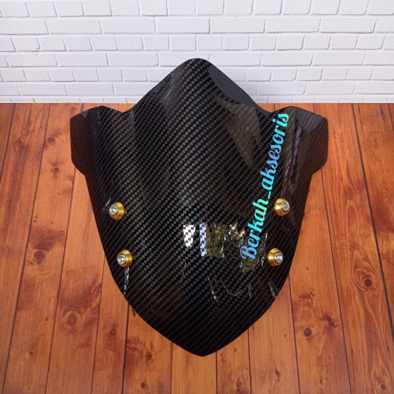 VISOR NEW CB 150 R PLUS BAUD VARIASI WINDSHIELD VISOR CB 150 R PLUS BAUD VARIASI