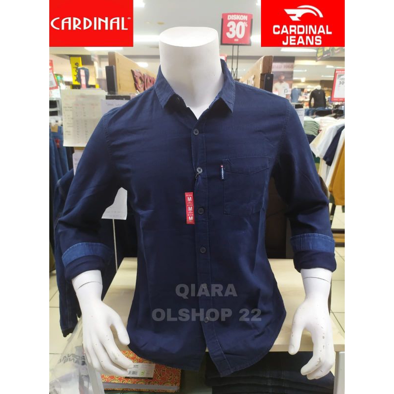 CARDINAL JEANS KEMEJA PRIA LENGAN PANJANG TERBARU