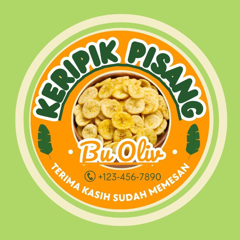 

Stiker produk makanan, kosmetik dsb.