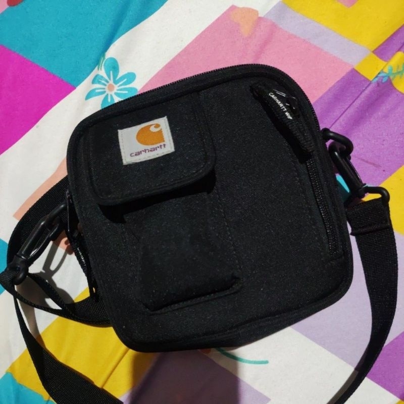 Tas Carhartt Wip Essential Sling Bag Small Black Tas Original