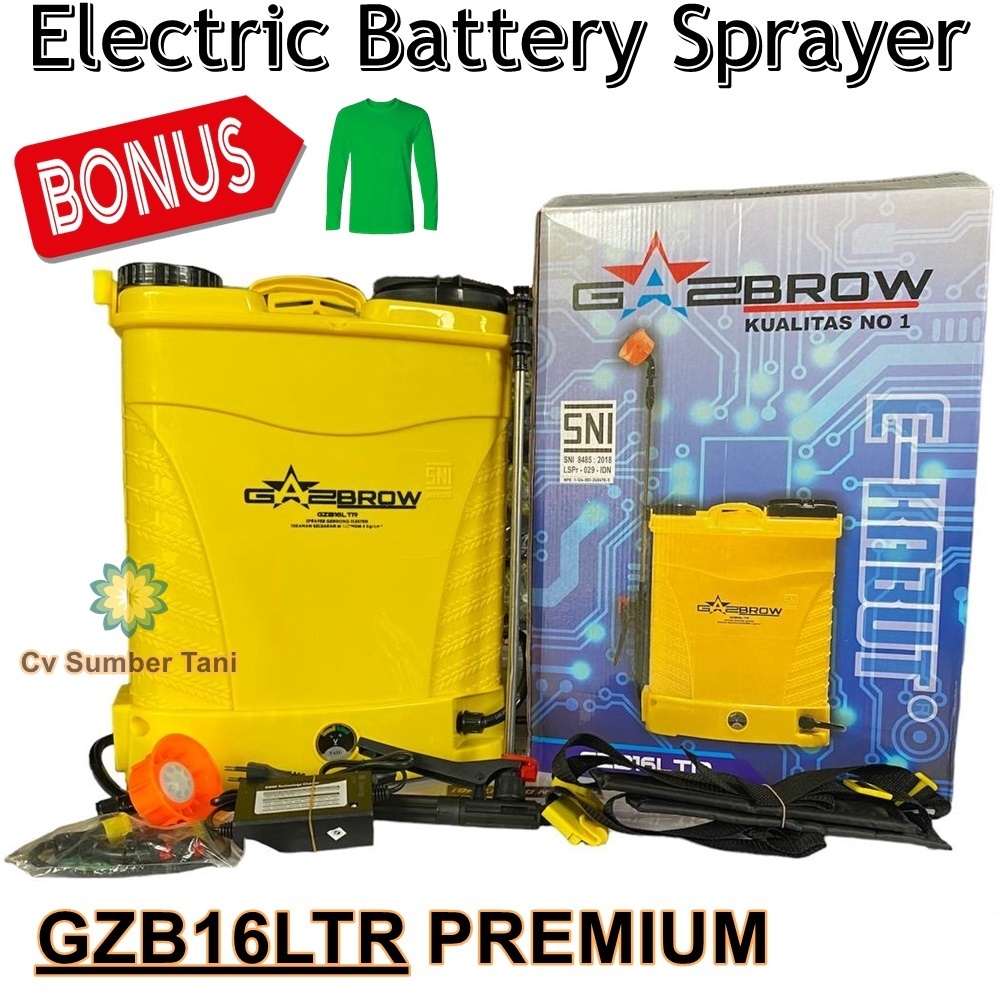 Sprayer Elektrik Tangki Semprot E-Kabut Premium Gazbrow E-Kabut Smart E-Kabut Grow