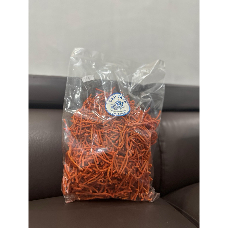 

Keripik Mie Lidi Cap Ikan 80 Gram / 250 Gram - Kerupuk Mielidi Cap Ikan - Mie Lidi Rapuh