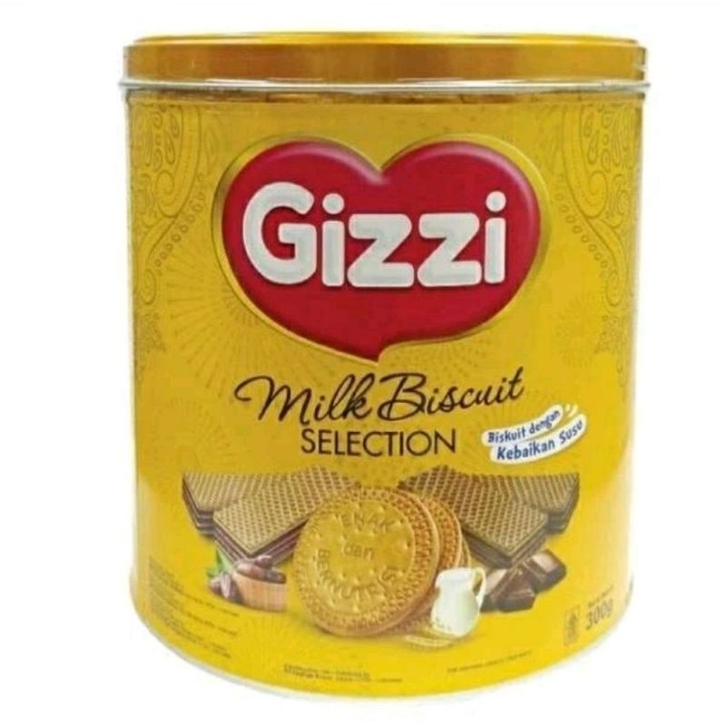 

GIZZI Milk Biscuit Selection 240 Gr lebaran 2025