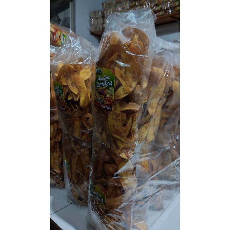 

Keripik Pisang Original ,Varian Manis ,asin ,Kemasan -+250gram