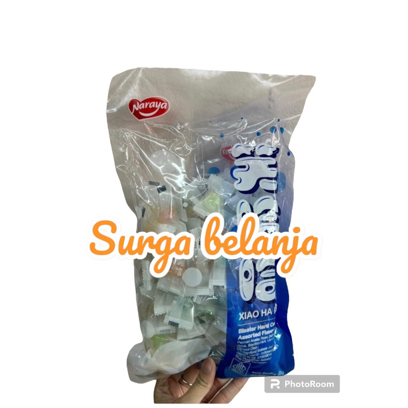 

Permen Xiao Ha Ha Mint Stroberi Blackcurrant Jeruk Lemon Naraya Blaster Hard Candy Assorted Flavour