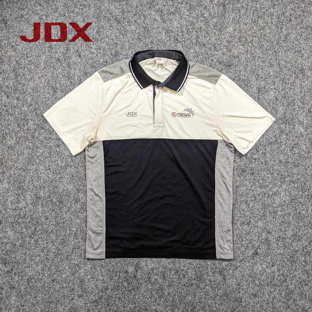 JDX Sport - Baselayer Kaos Kerah Outdoor Pria Gunung Quick Dry Fit Second Bekas Original - BL226