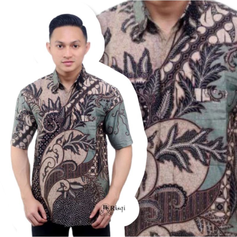 Baju batik pria dewasa baju batik kantor baju batik