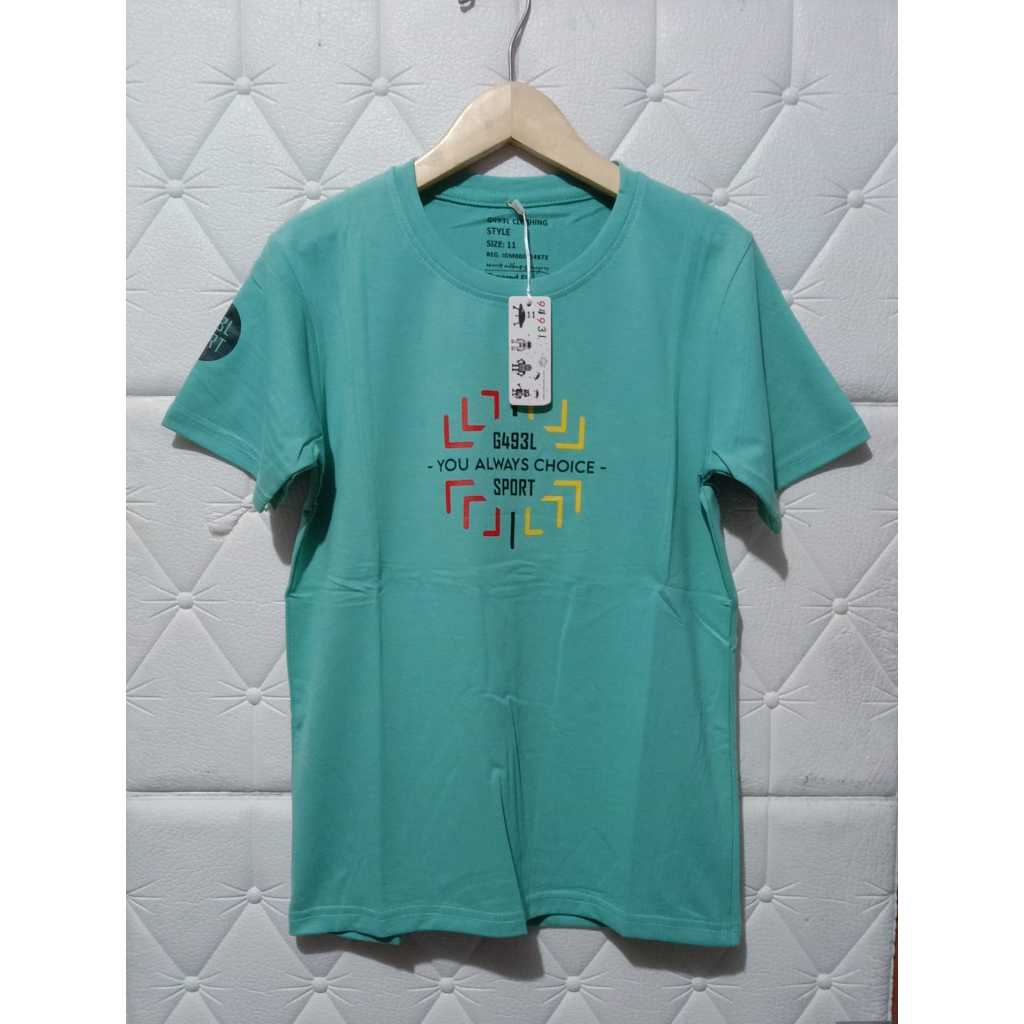 kaos anak laki laki gugel kids no 10 12 13