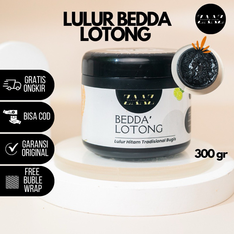 Lulur Bedda Lotong / Bedda Lotong / Bedak Lotong / lulur Hitam by Zaazbeuatycare ASLI Bugis
