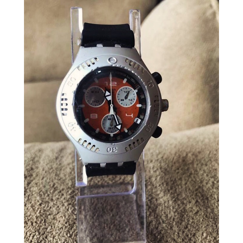 Swatch Irony Scuba 200 Chrono SATSUMA (YBS4006) AG 2001