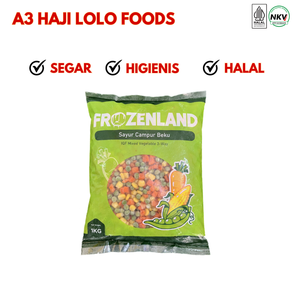 

Mix Vegetable Frozenland 1 Kg