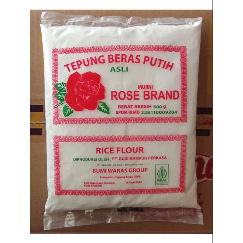 

Tepung Beras Putih Rose Brand