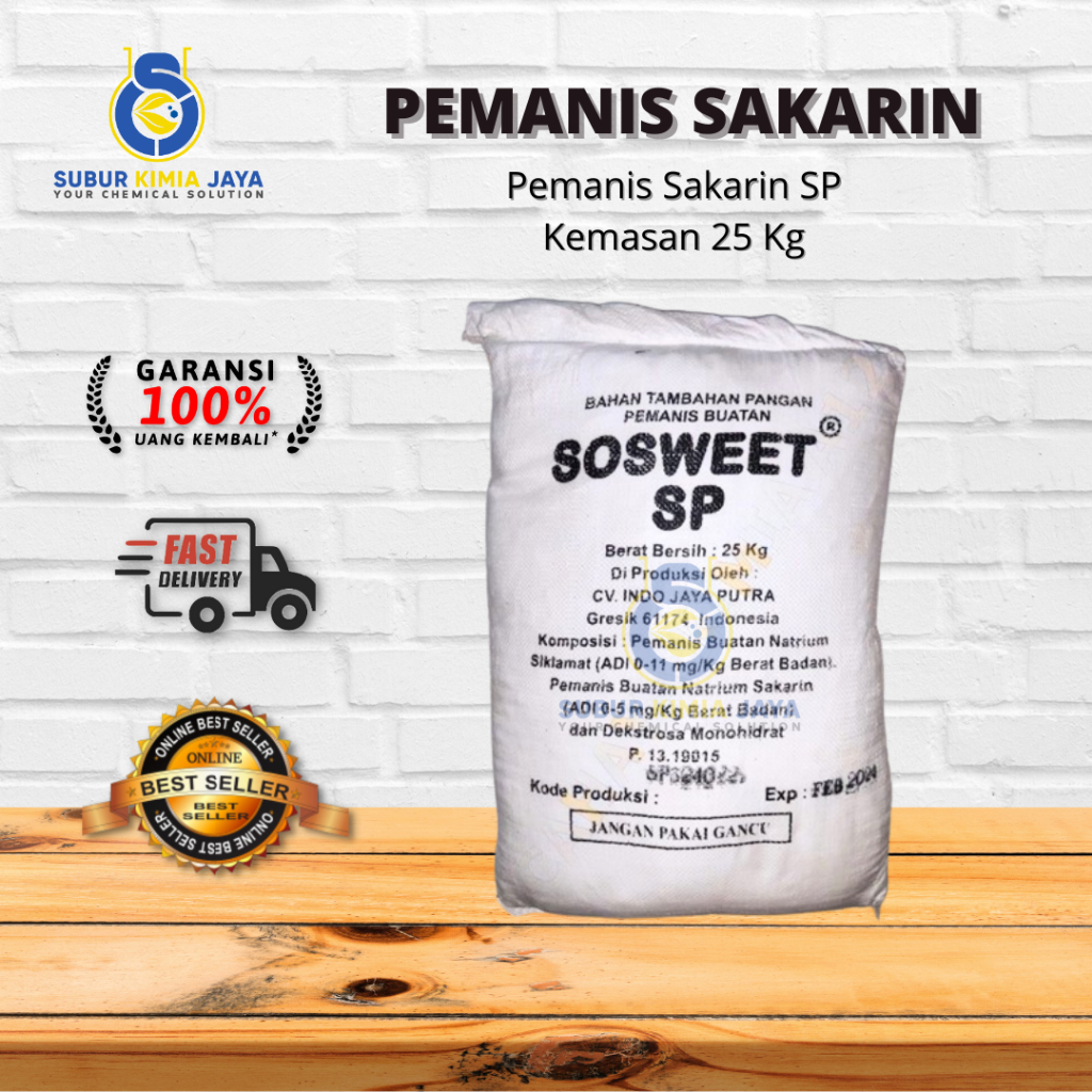 

Pemanis Sakarin SP 25 Kg