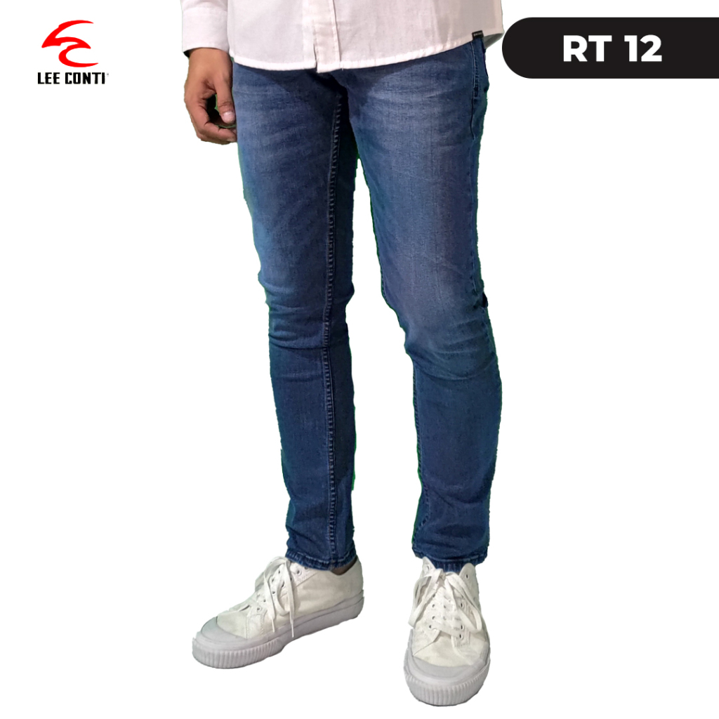 Lee Conti - Celana Skinny Jeans Pria RT