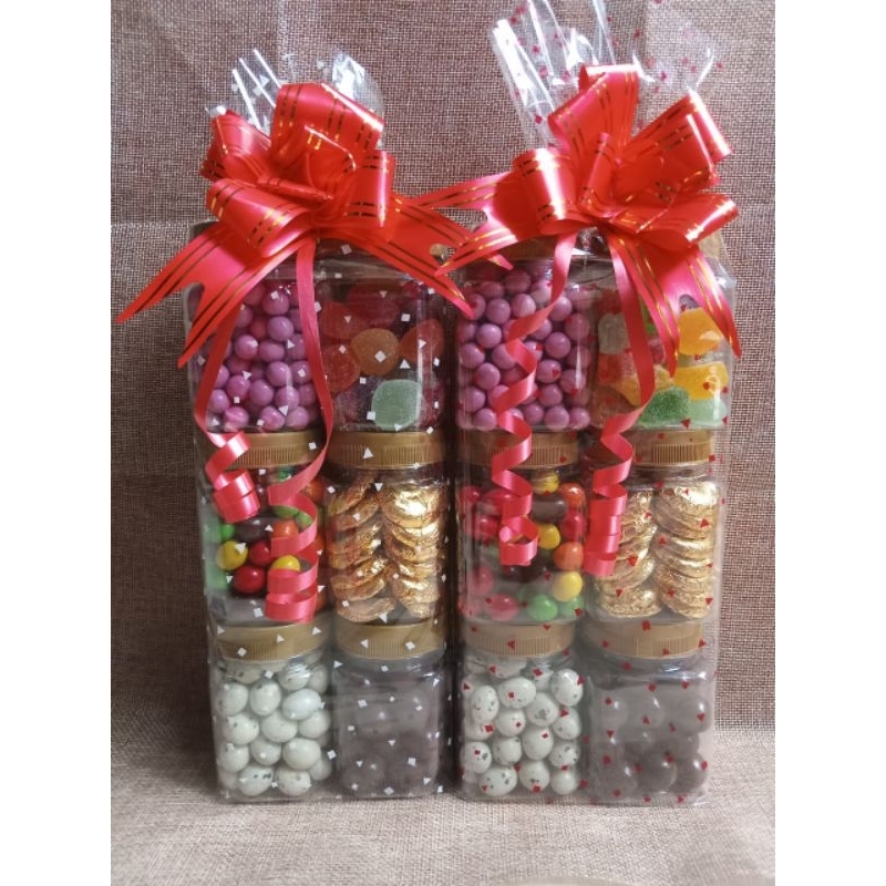 

coklat parcel lagie lebaran cokelat 6 susun toples legie