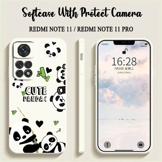 Softcase Macaron Motif Lucu [UV07] For Redmi note 11 Redmi Note 11 Pro - Case HP Redmi note 11 Redmi