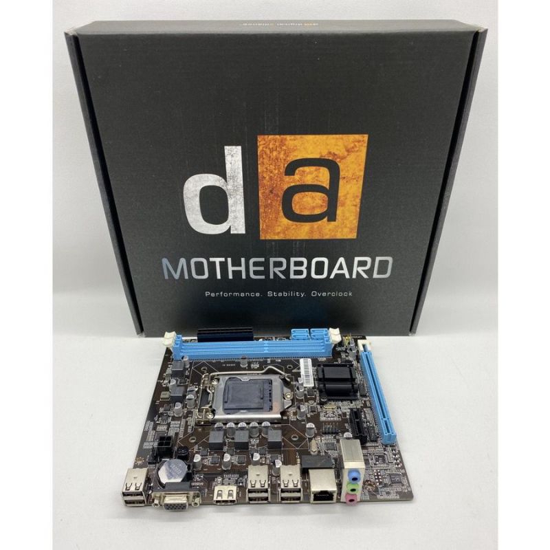 Motherboard Digital Alliance DA H61 - Kompatibel dengan Intel Core i7, i5, dan i3