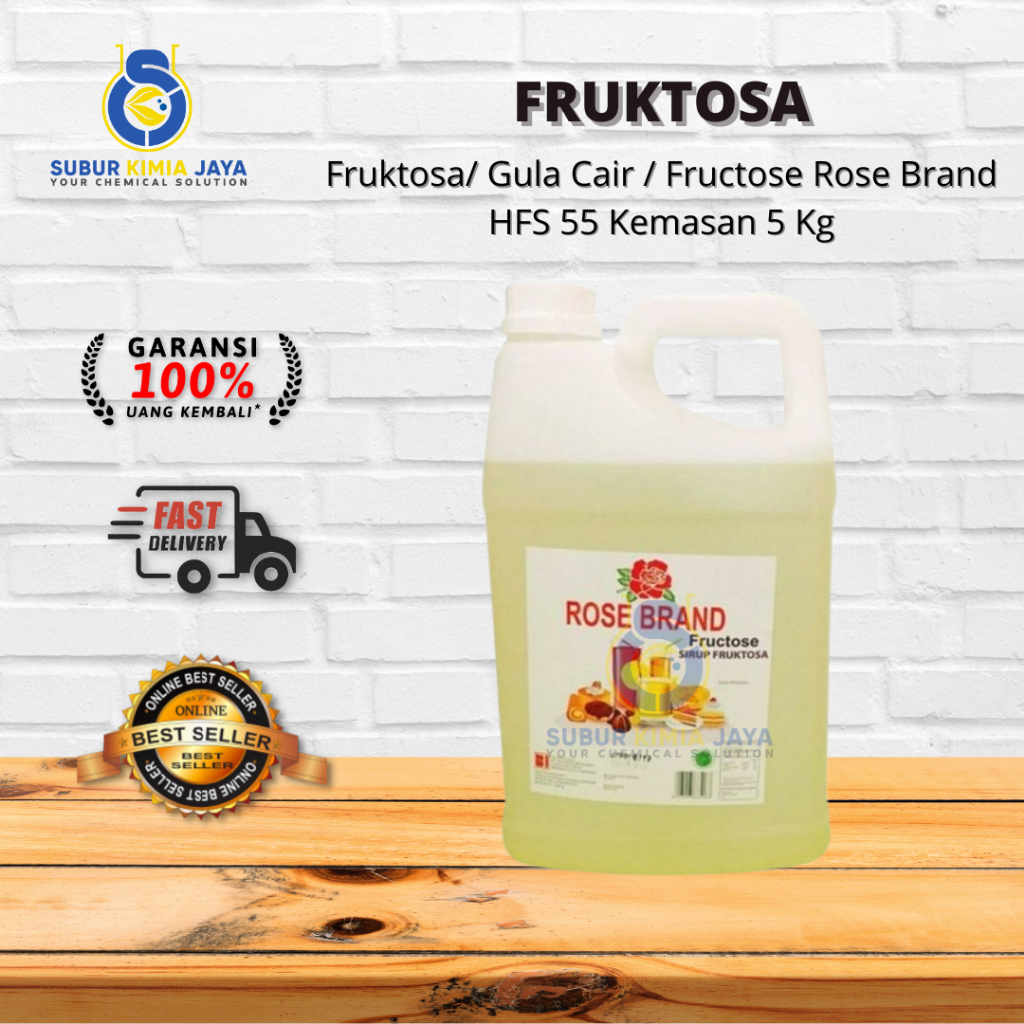 

Fruktosa/ Gula Cair / Fructose rose brand hfs 55 5 Kg