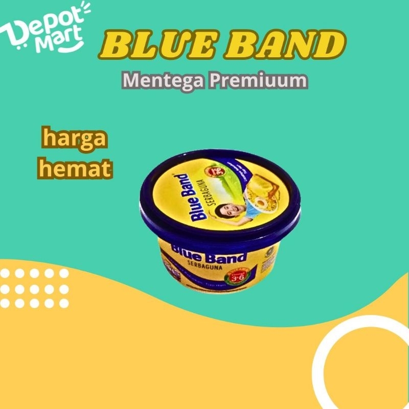 

Mentega Blue Band Serbaguna Cup - Margarin Blueband isi 250 Gr