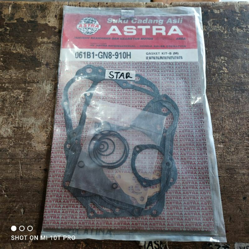 Gasket Kit B Honda Astrea Star Original Honda Astra