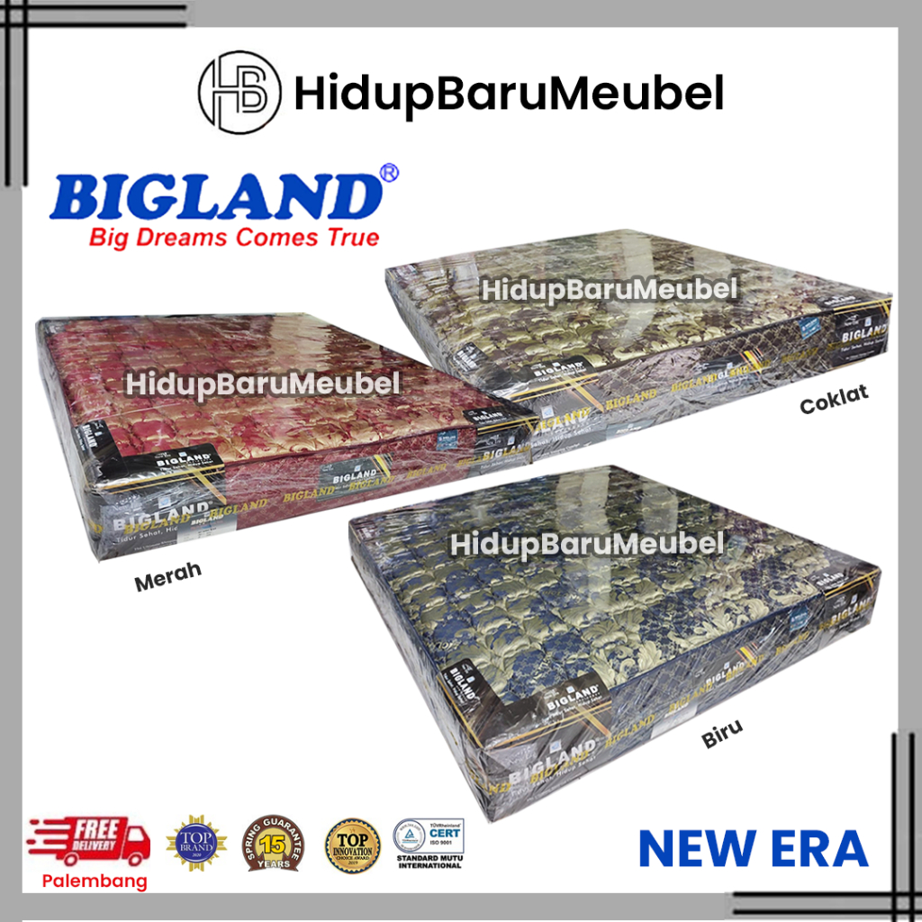 Springbed Bigland new era / spring bed kasur matras tempat tidur BIGLAND New Era / promo ekonomis pe