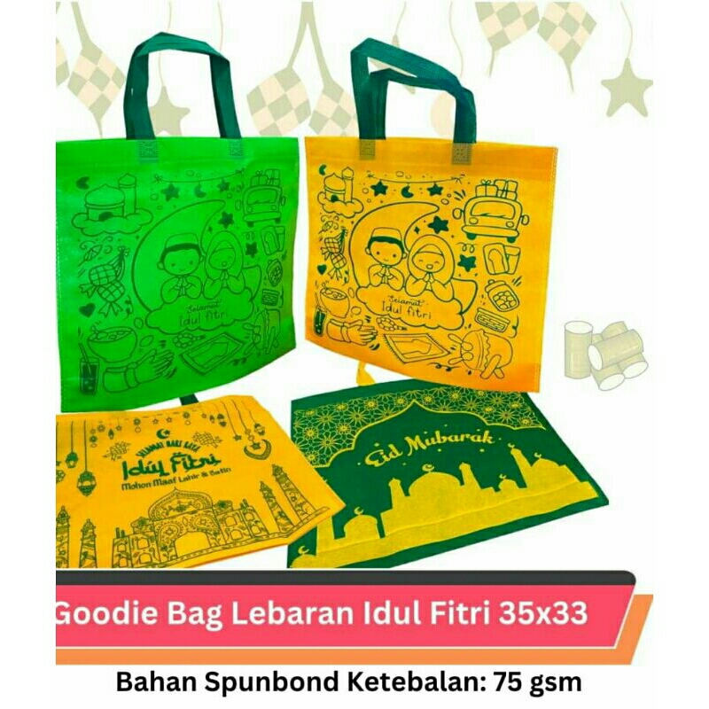 

Goodie Bag Tas Lebaran Hamper Hari Raya Idul Fitri Estetik