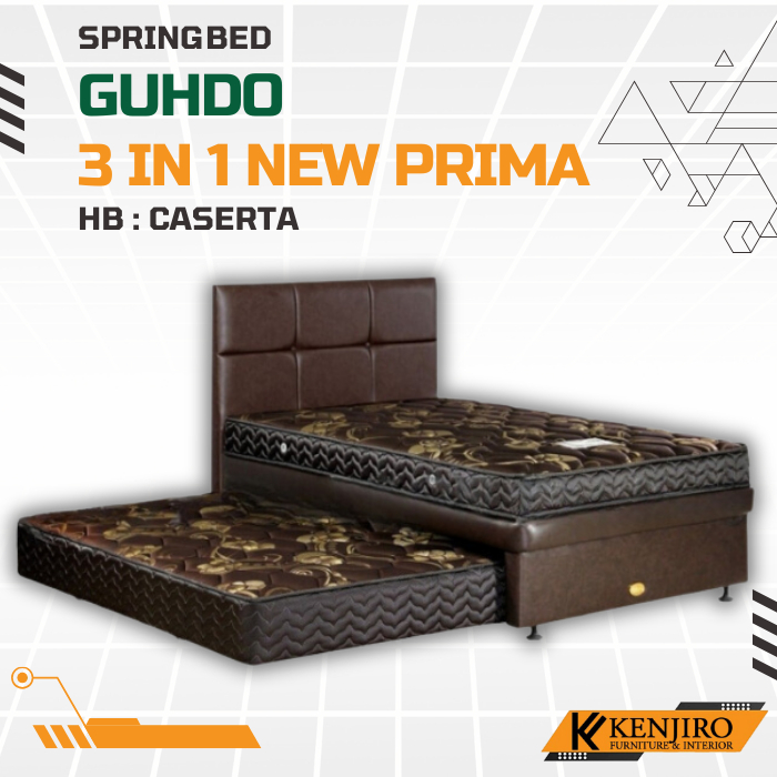 Kasur Springbed Guhdo New Prima 3in1 Fullset
