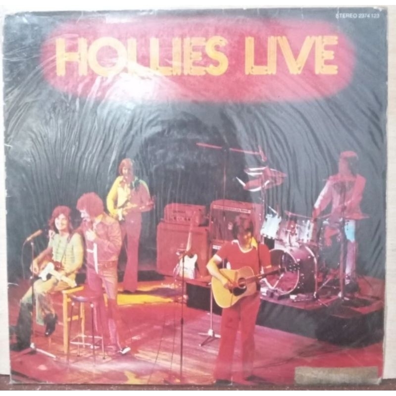 Vinyl Piringan Hitam 12 inch The Hollies - Hollies Live