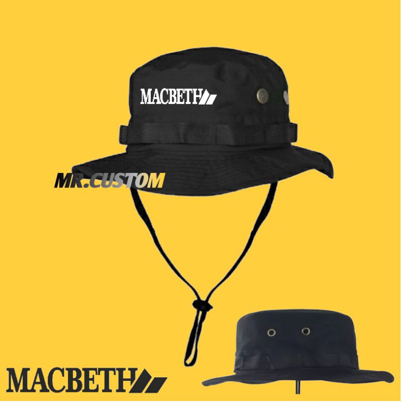 Topi Rimba Casual/Topi Outdoor Camping/Topi Gunung Dewasa/MACBETH