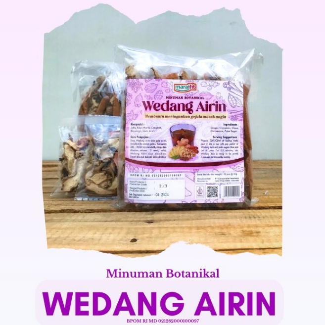 

Minuman Botanikal Maraifit Airin Wedang Tolak Angin