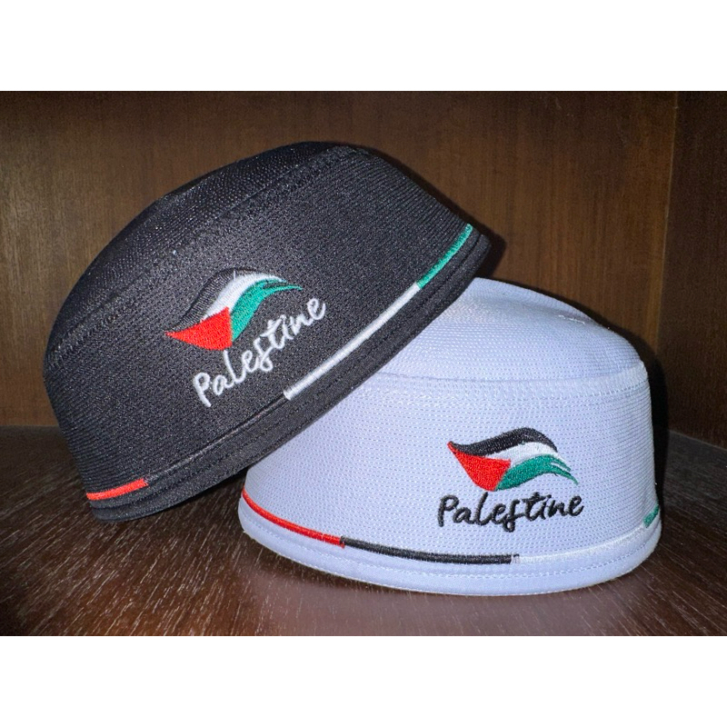 PECI KOPYAH MALAYSIA LOGO PALESTINA