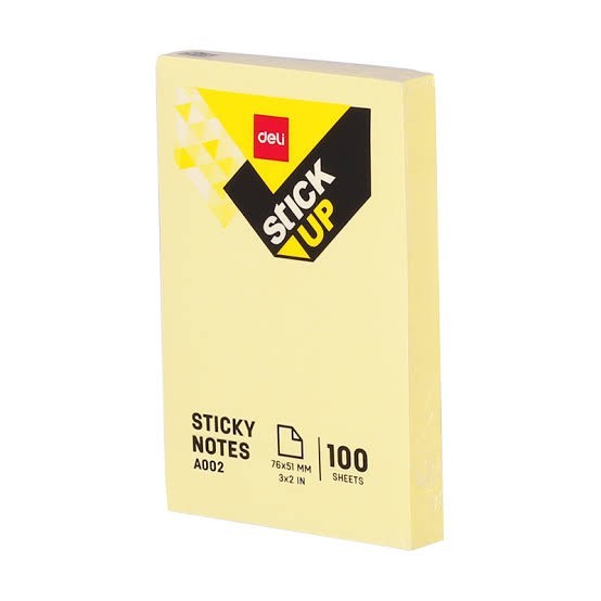 

Deli Sticky Note 76mmx51mm A00252