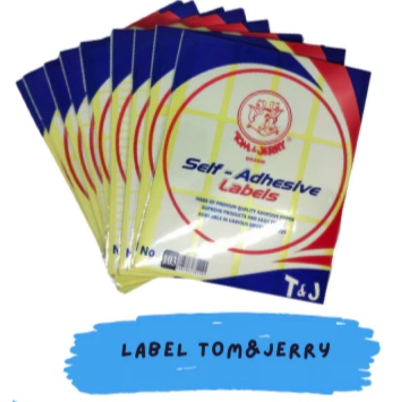 

Label Tom&Jerry/Self Adhesive Labels