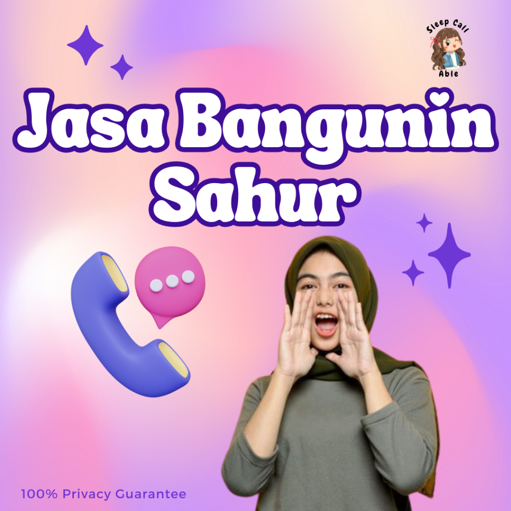 Jasa dibangunin sahur | jasa sleepcall | jasa curhat | curhat online