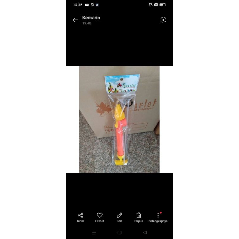 KEPALA SEMPROTAN TANAMAN