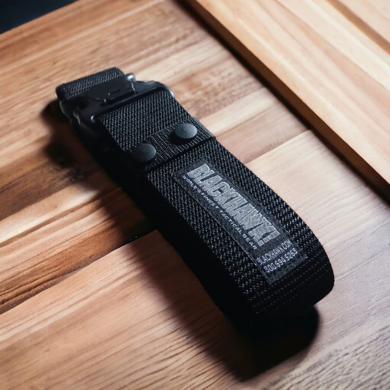 Sabuk Blackhawk tactical hitam