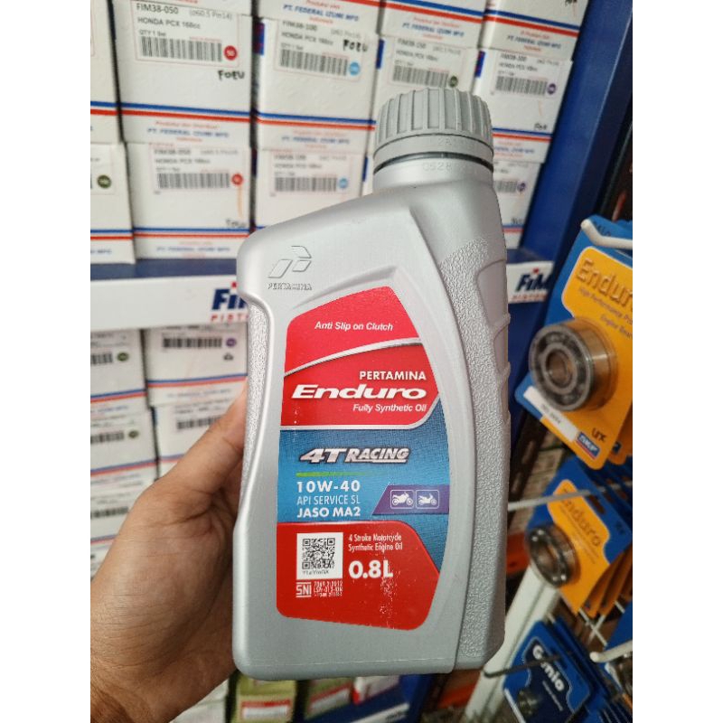 Enduro 4t racing 0,8L full synthetic 10W40 jaso MA2