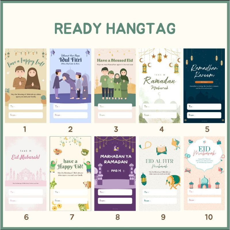 

Hangtag Lebaran/Hangtag Idul Fitri/Hangtag