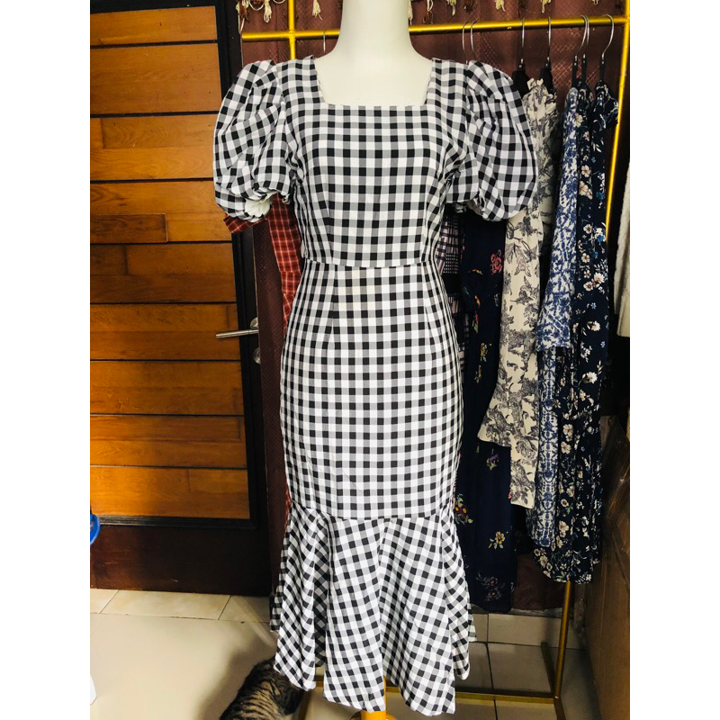 Dress Vintage/Dress BrokatDress Korea
