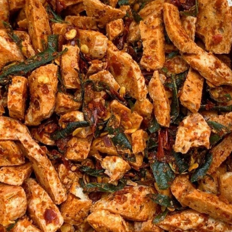 

Basreng Pedas Daun Jeruk Kemasan 500 Gram - Non MSG