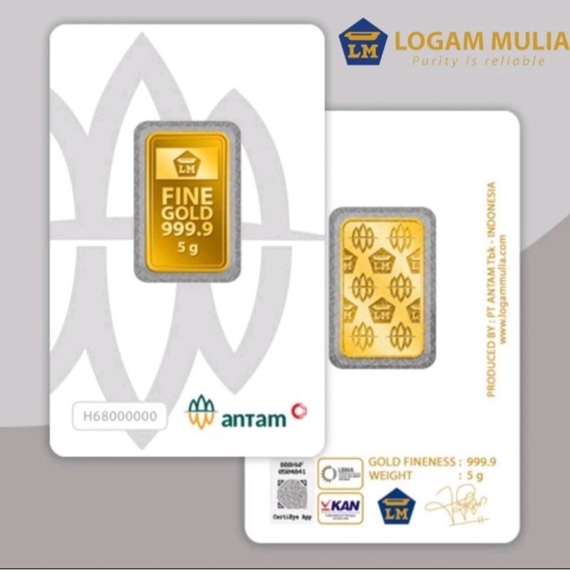 Logam Mulia 5 gr
