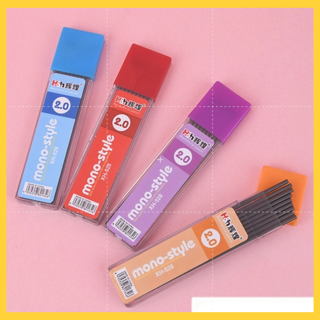 

Refill Pensil Mekanik Cetek PREMIUM Ukuran 2.0 Isi Ulang Pencil Isi 9 Pcs Alat Tulis Sekolah Dan Kantor Mechanical ATK