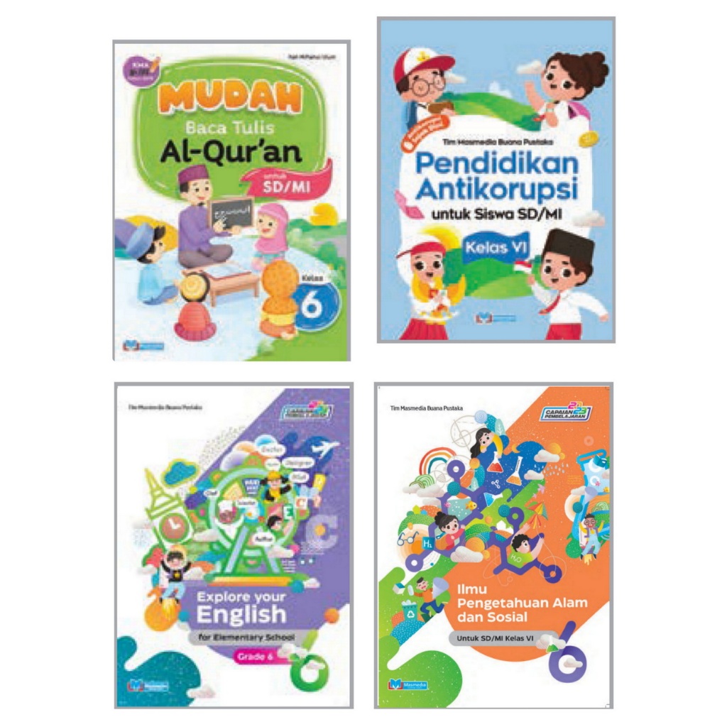 

BUKU KELAS 6 SD PENERBIT MASMEDIA KURIKULUM MERDEKA