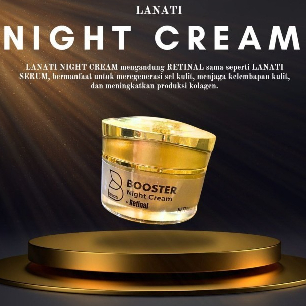 Lanati Night Cream + Retinal/AntiAging/Retinal