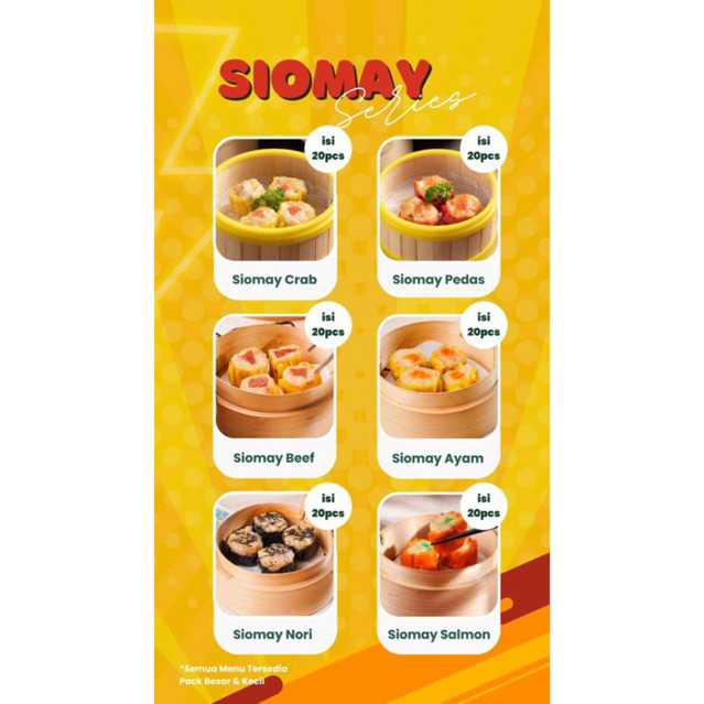 

SIOMAY SERIES FROZEN FOOD