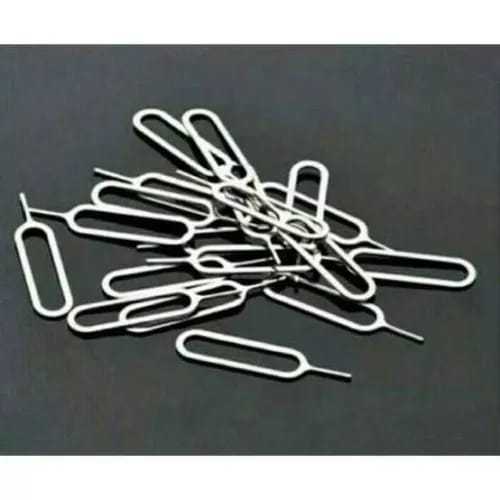 3 Pcs Tusukan Hp Sim Card Jarum Simcard Nossy Ejector colokan besi kartu sim memori
